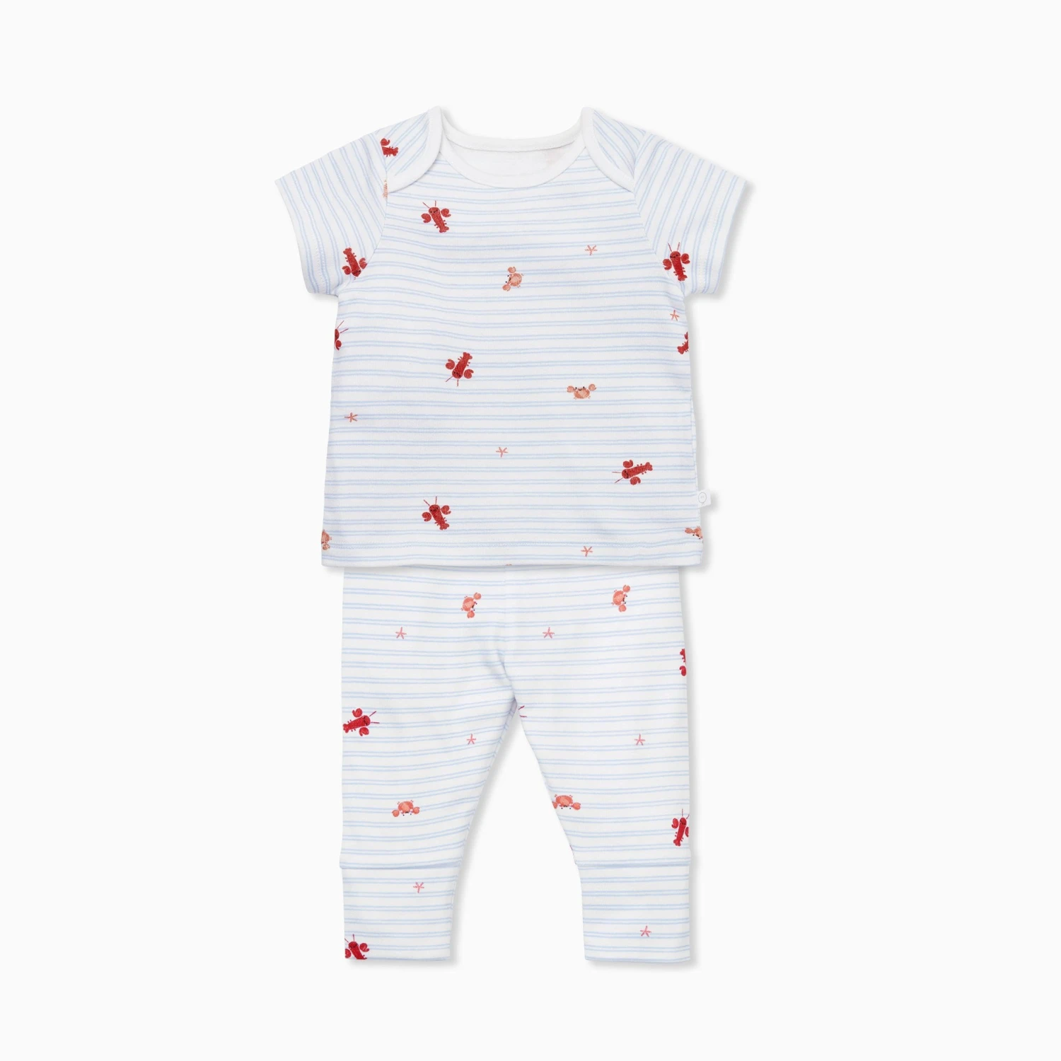 Ocean Stripe Tee & Leggings Set 3 Ocean Stripe Tee & Leggings Set