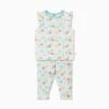 Crab & Shell Frill Tee & Leggings Outfit -Baby Clothing Shop Ocean crab shell frill t shirt leggings