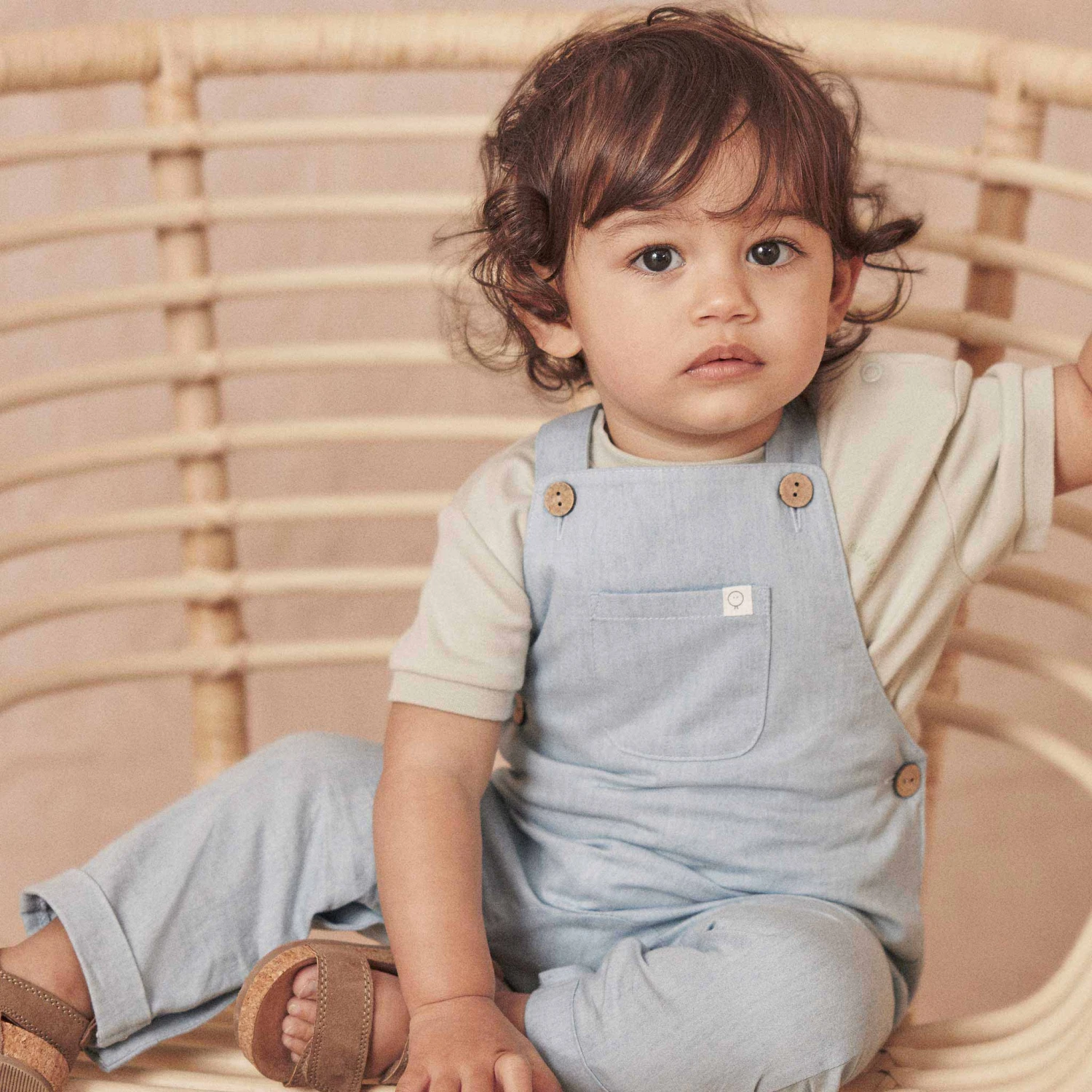 Organic Cotton Chambray Overalls 9 Organic Cotton Chambray Overalls - Image 7
