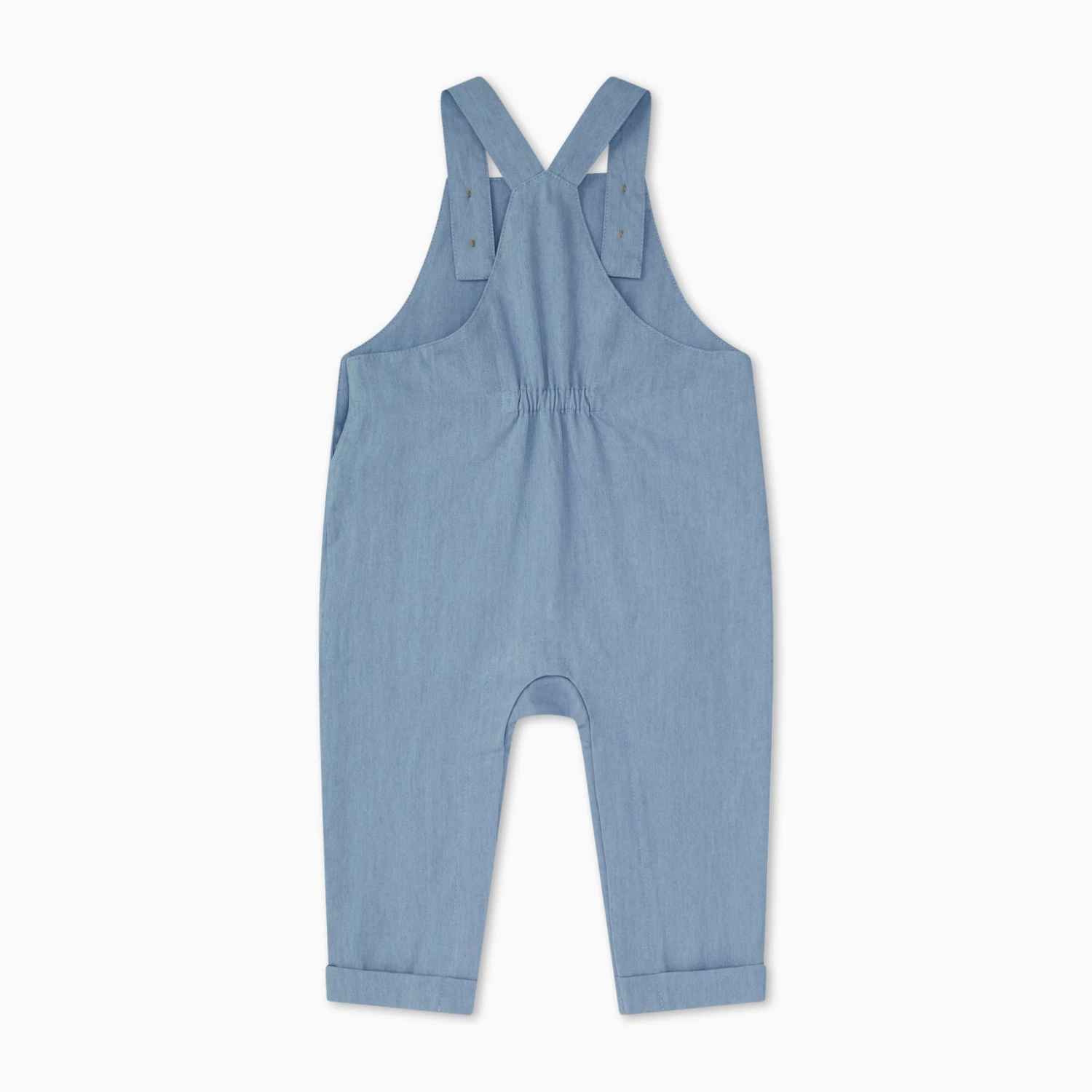 Organic Cotton Chambray Overalls 8 Organic Cotton Chambray Overalls - Image 6