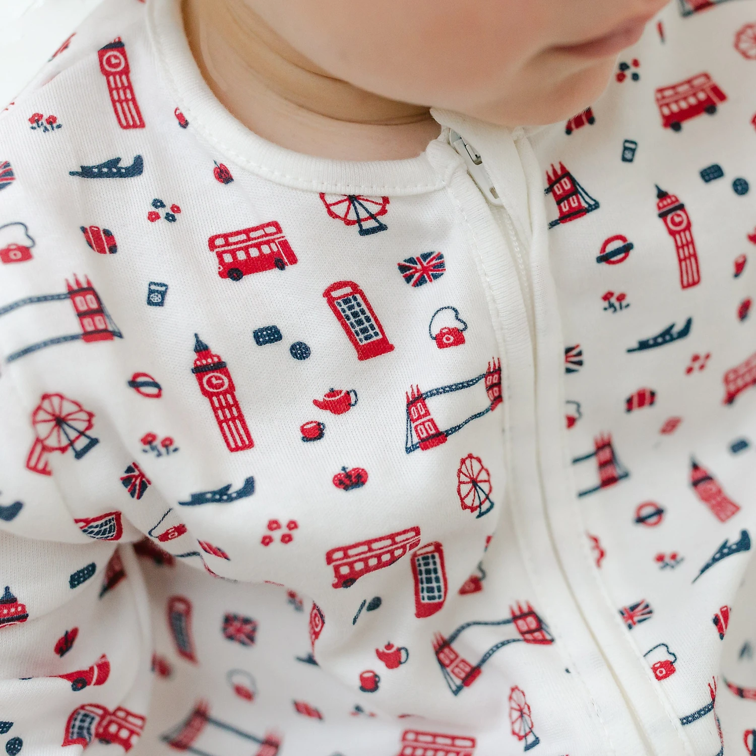 Little London Zip Romper 4 Little London Zip Romper - Image 2