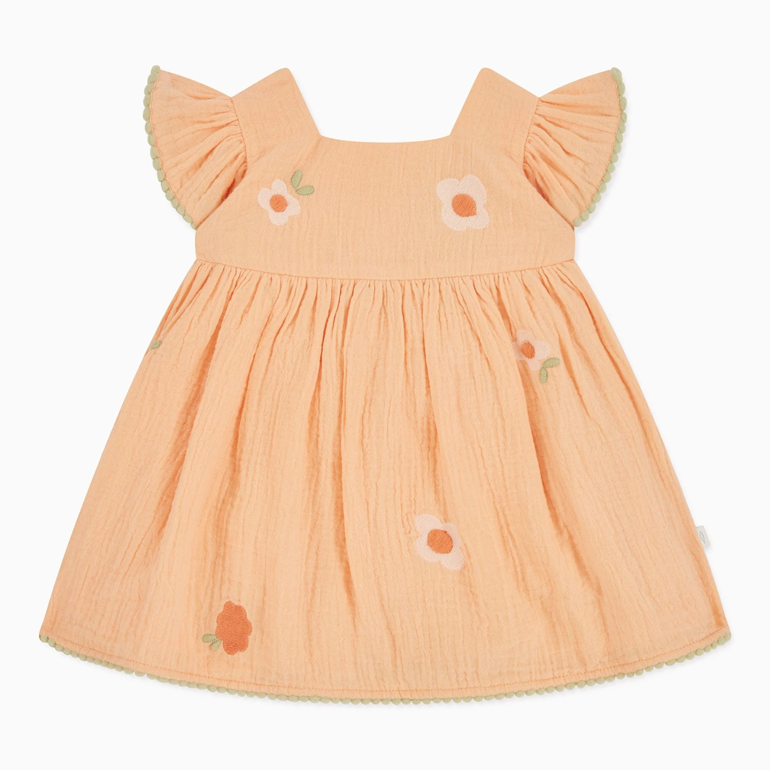 Muslin Frilled Dress 3 Muslin Frilled Dress