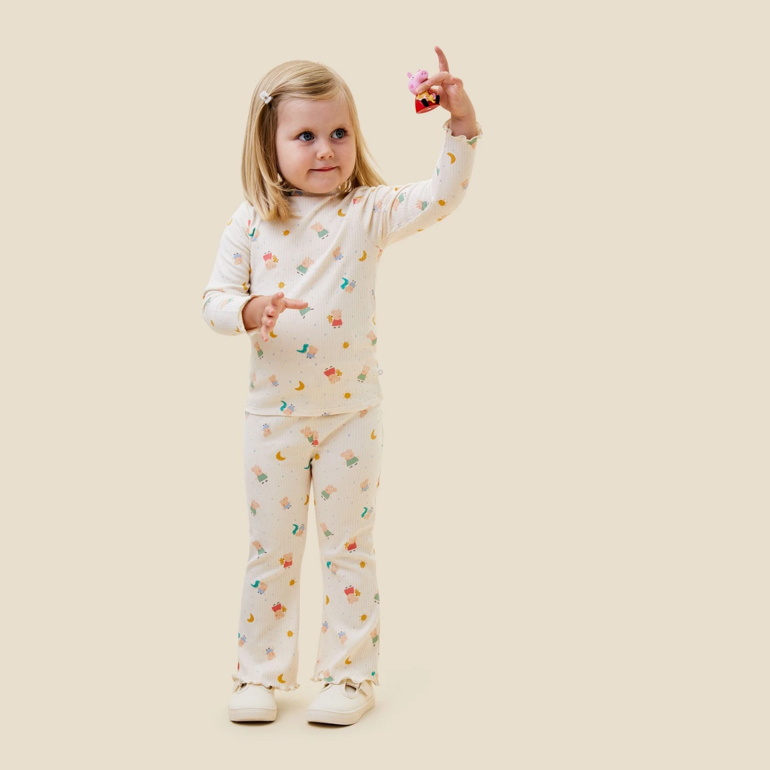 Peppa Pig Ribbed Flared Pants 6 Peppa Pig Ribbed Flared Pants - Image 4