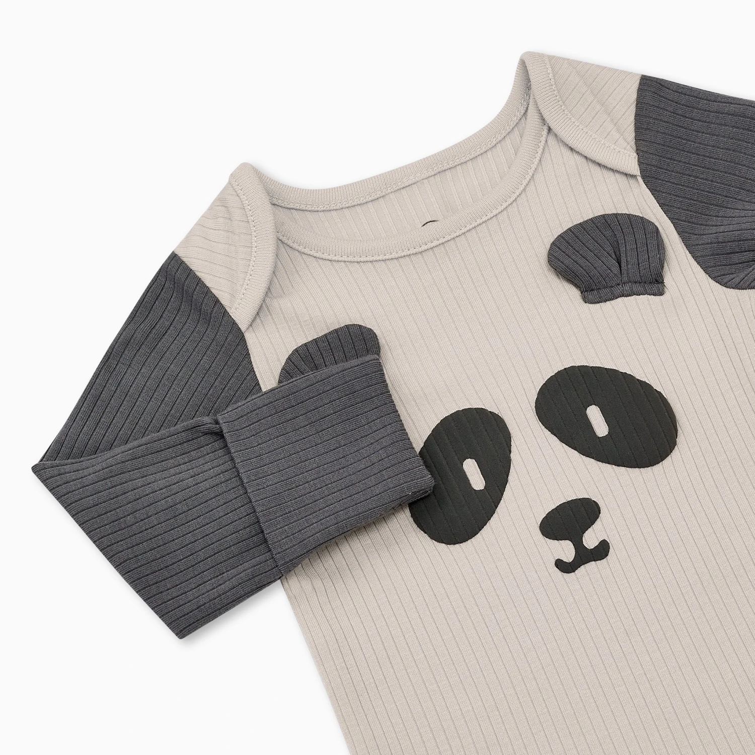 Panda Long Sleeve Bodysuit 4 Panda Long Sleeve Bodysuit - Image 2