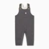 Panda Ribbed Overalls 1 Panda Ribbed Overalls -Baby Clothing Shop PandaRibbedDungarees 1