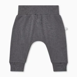 Panda Ribbed Joggers -Baby Clothing Shop PandaRibbedJoggers FRONT