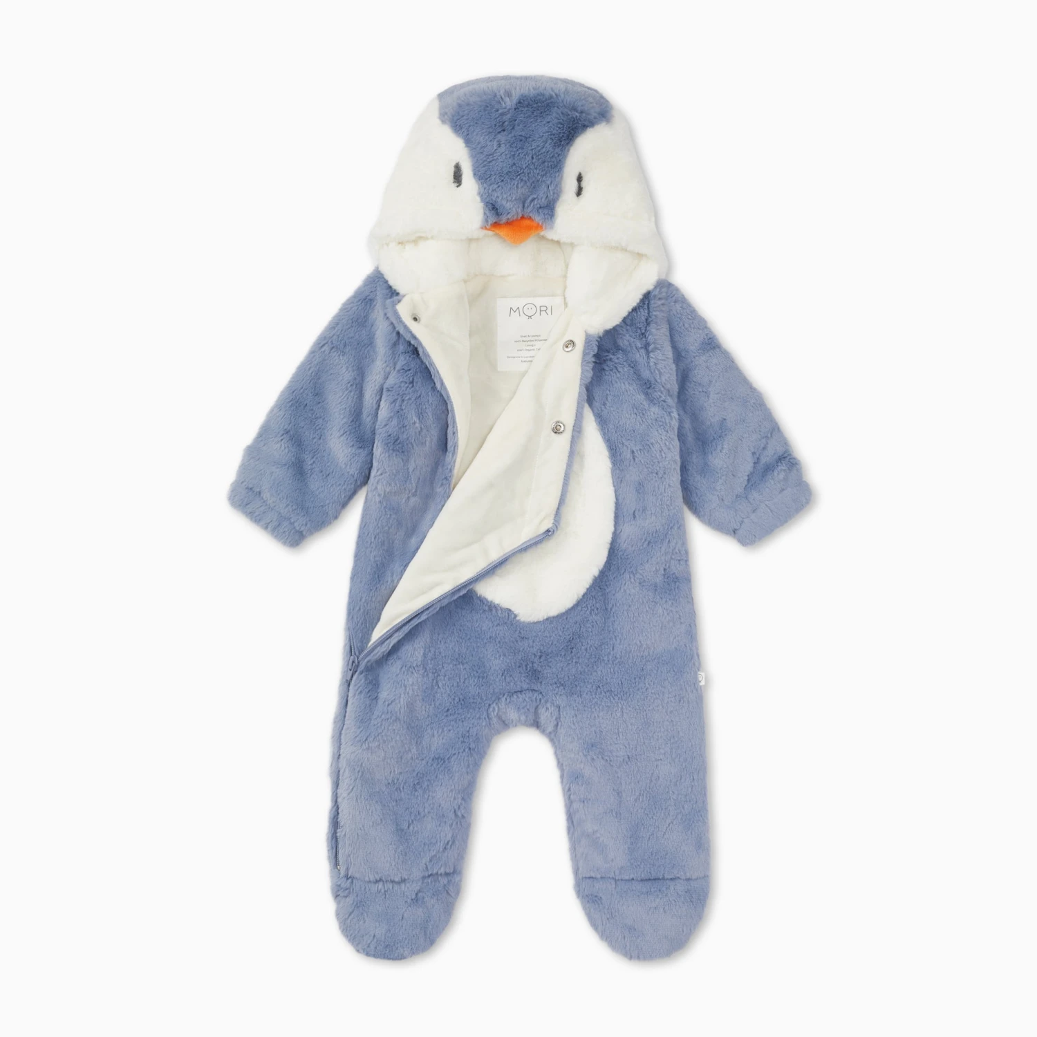 Penguin Faux Fur Pramsuit 5 Penguin Faux Fur Pramsuit - Image 3