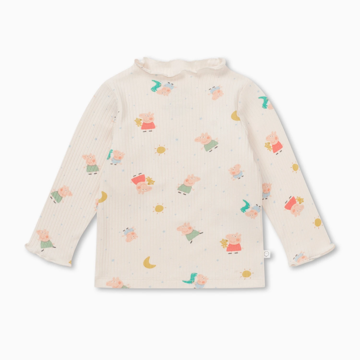 Peppa Pig Ribbed High Neck Top 4 Peppa Pig Ribbed High Neck Top - Image 2