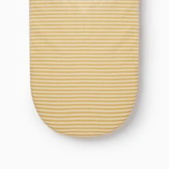 Mustard Stripe Organic Cotton Printed Bassinet Fitted Sheet -Baby Clothing Shop Printed Moses Basket Fitted Sheet Mustard Stripe Mattress b3479604 5185 48b3 98bb 5e4503176d79