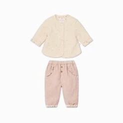 Baby Clothing Shop -Baby Clothing Shop QuiltedJacket CorduroyTrousers BabyCord set