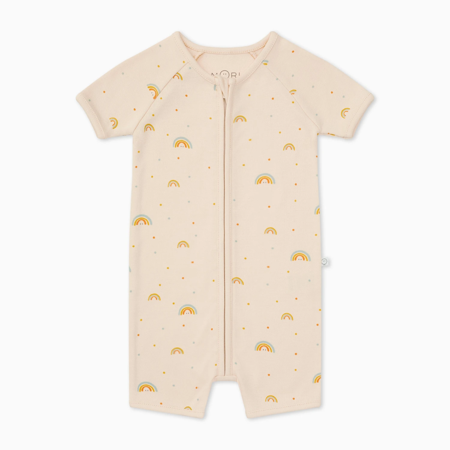 Rainbow Print Zip Summer Romper 4 Rainbow Print Zip Summer Romper - Image 2