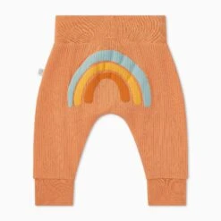 Rainbow Bodysuit & Joggers Outfit -Baby Clothing Shop RainbowRibbedJoggers BACK