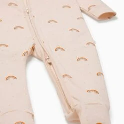 Rainbow Zip Romper 4 Pack -Baby Clothing Shop Rainbow Clever Zip Sleepsuit Bottom detail e60a8fa8 b7c0 4bbe a5b4 c408a02c0a9c