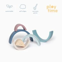 Wooden Baby Toys Gift Set -Baby Clothing Shop Rainbow Stacker PDP 3rd icons 3916c994 ab82 41a0 bced 0f3487b30315
