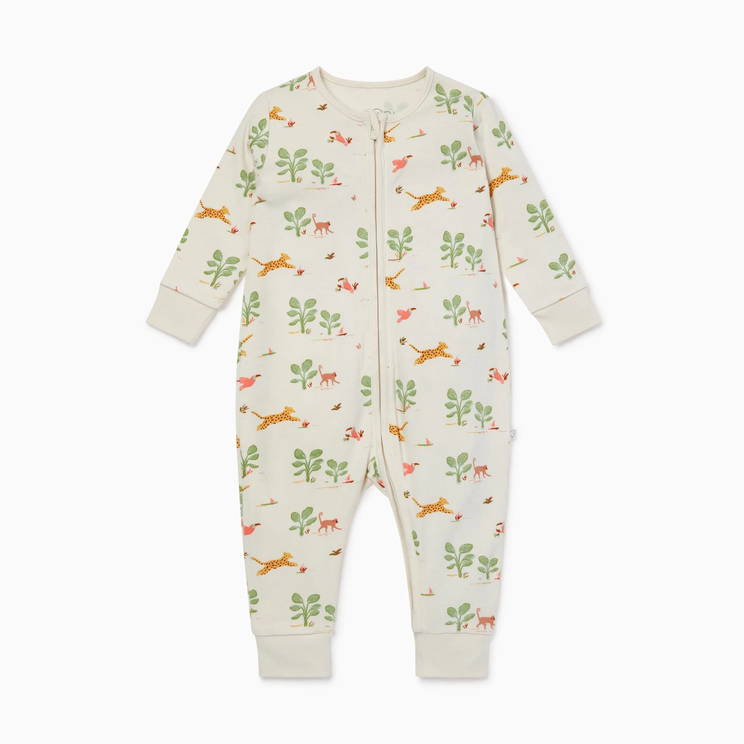 Rainforest Clever Zip Romper 3 Rainforest Clever Zip Romper
