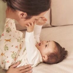 Rainforest Front Opening Sleep Sack 1.5 TOG -Baby Clothing Shop Rainforest Front Opening Sleeping Bag 1.5 TOG Zip Up Sleepsuit White 056