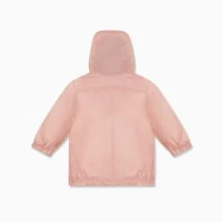 Recycled Waterproof Packaway Raincoat 19 Recycled Waterproof Packaway Raincoat -Baby Clothing Shop Recycled Waterproof Packaway Raincoat Blush 02