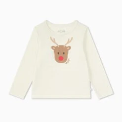 Reindeer Long Sleeve Tee 5 Reindeer Long Sleeve Tee -Baby Clothing Shop ReindeerLongSleeveT Shirt 2 3y A