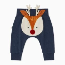 Reindeer Ribbed Joggers 9 Reindeer Ribbed Joggers -Baby Clothing Shop ReindeerRibbedJoggers B