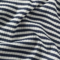 Striped Ribbed Long Sleeve Bodysuit 9 Striped Ribbed Long Sleeve Bodysuit -Baby Clothing Shop RibbedNavyStripeBodysuit B