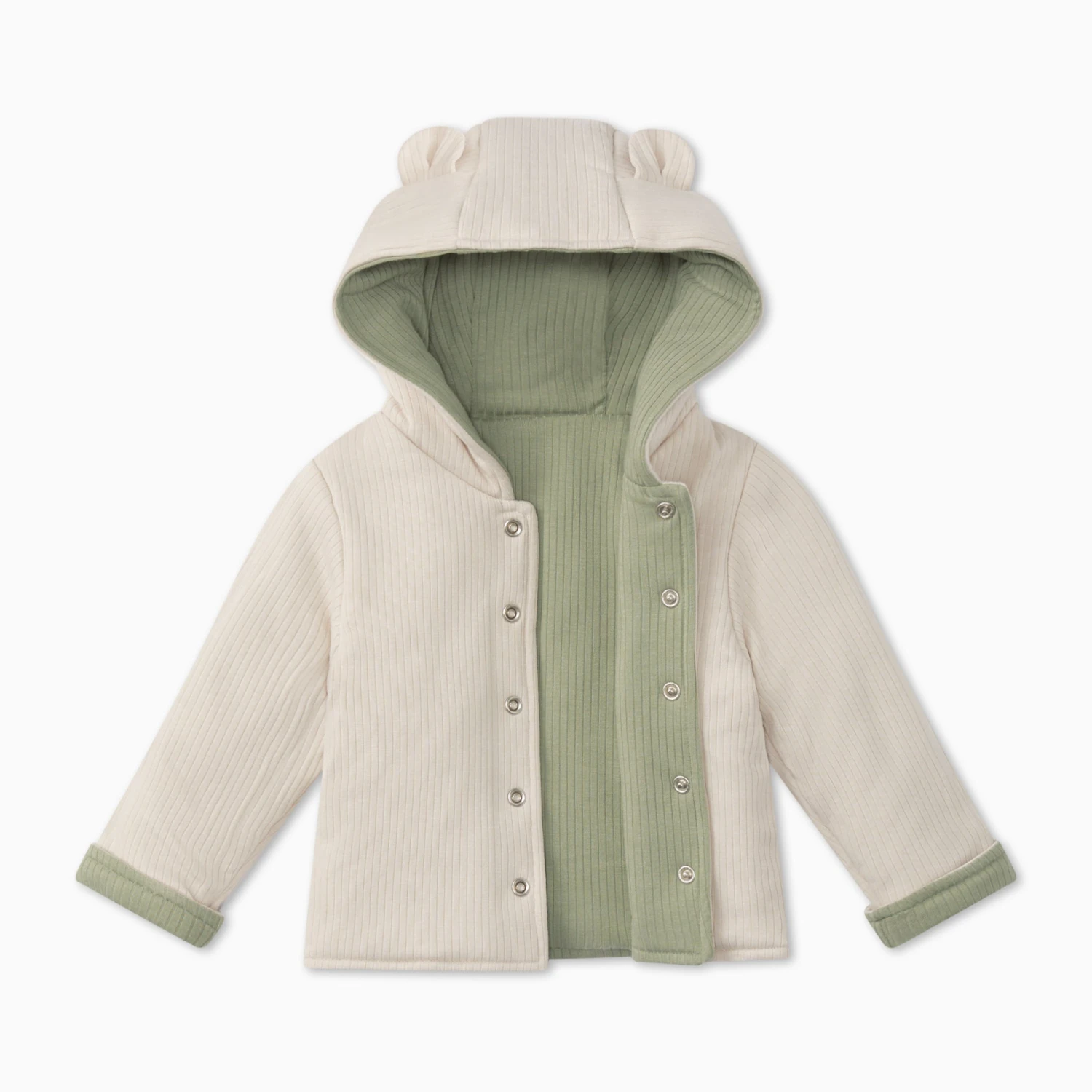 Ribbed Reversible Coat 7 Ribbed Reversible Coat - Image 5