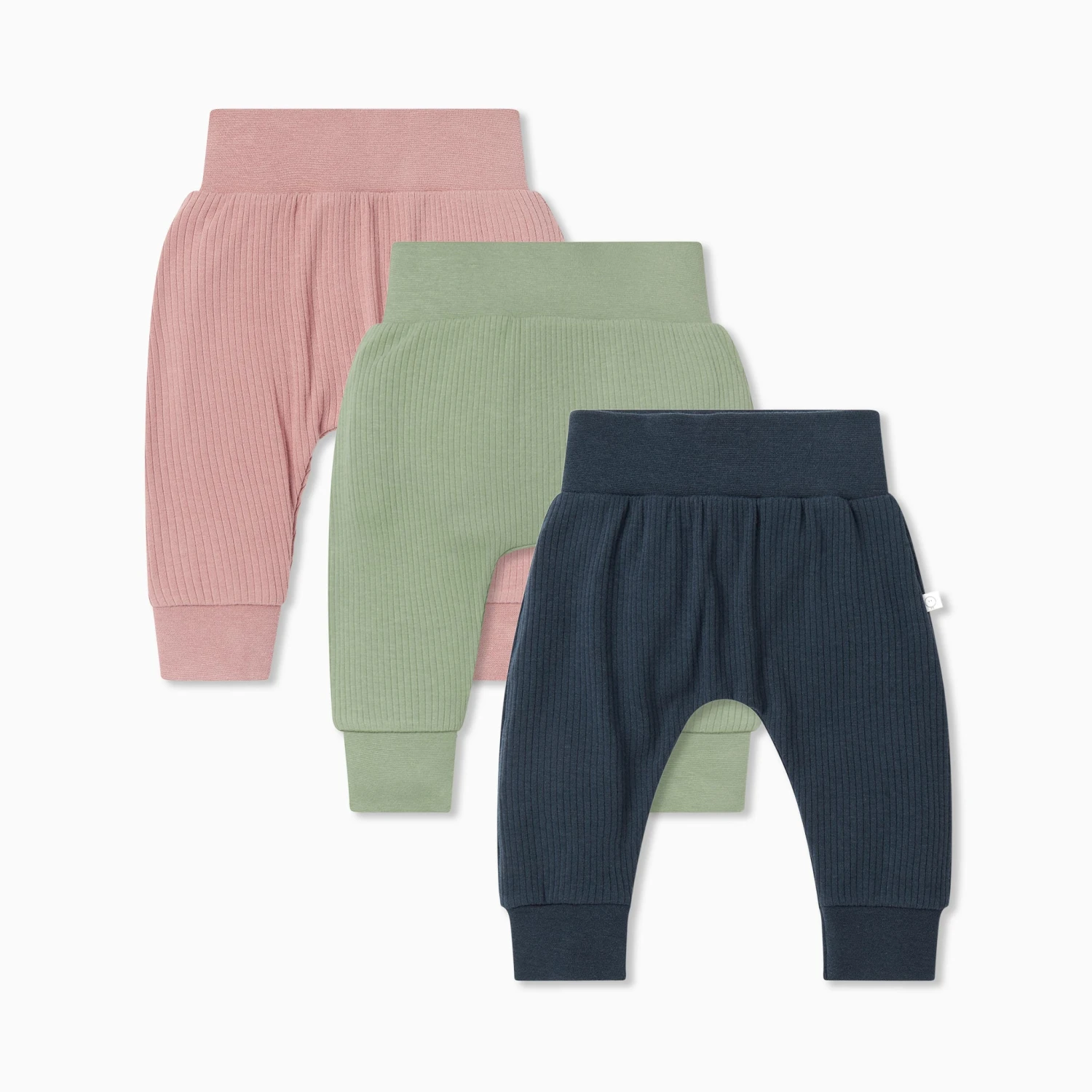 Ribbed Comfy Joggers 3 Pack 5 Ribbed Comfy Joggers 3 Pack - Image 3