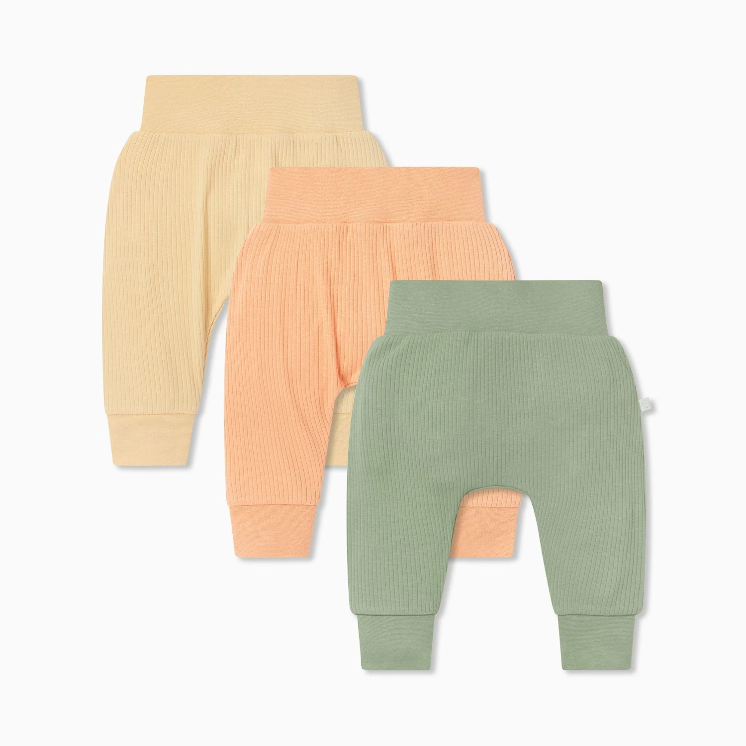 Ribbed Comfy Joggers 3 Pack 4 Ribbed Comfy Joggers 3 Pack - Image 2