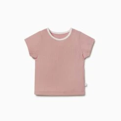 Ribbed Short Sleeve Tee -Baby Clothing Shop Ribbed Short Sleeve T Shirt cherry 2