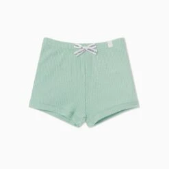 Ribbed Shorts -Baby Clothing Shop Ribbed Shorts mint Front