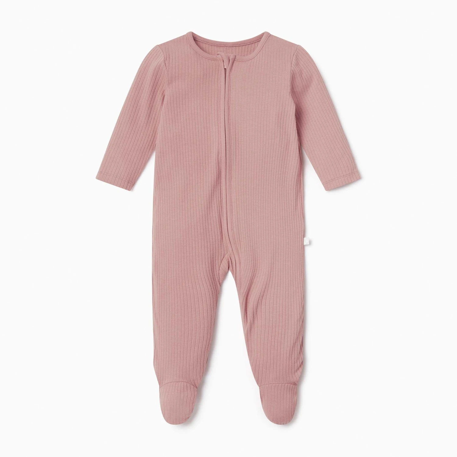 Ribbed Zip-Up Baby Pajamas 18 Ribbed Zip-Up Baby Pajamas - Image 16