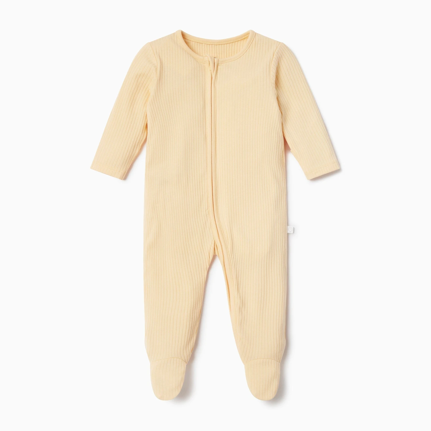 Ribbed Zip-Up Baby Pajamas 19 Ribbed Zip-Up Baby Pajamas - Image 17