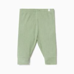 Ribbed Leggings 33 Ribbed Leggings -Baby Clothing Shop Ribbed leggings sage Front 3 9d406c91 07ae 4b05 ae82 ace9a62ea0ea