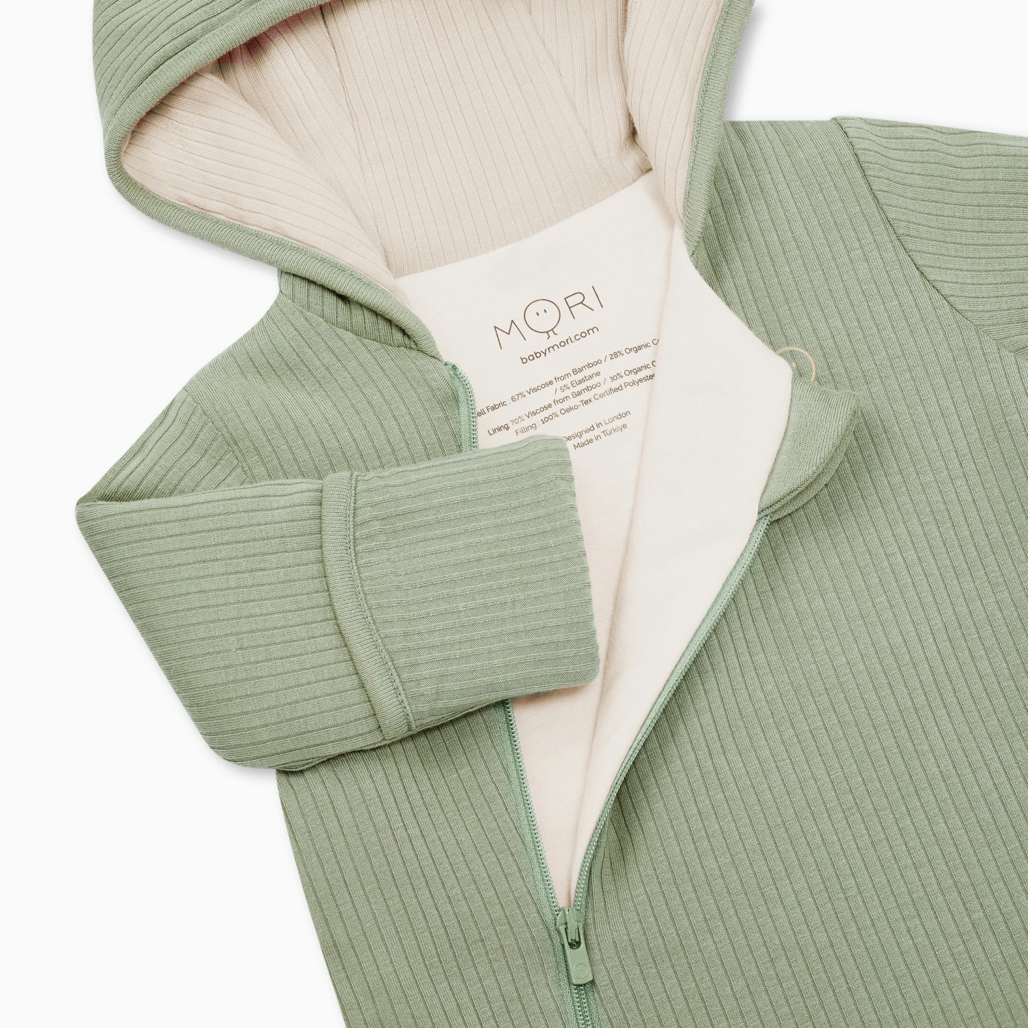 Ribbed Pramsuit 10 Ribbed Pramsuit - Image 8