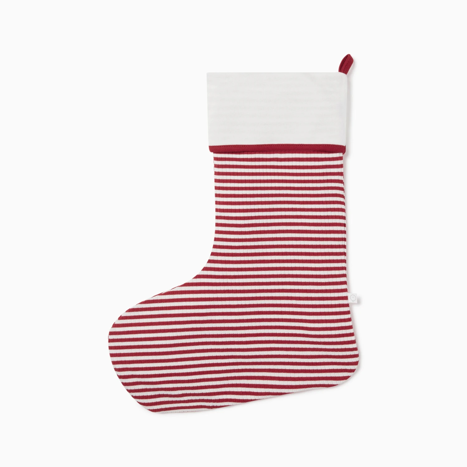Ruby Stripe Ribbed Stocking 3 Ruby Stripe Ribbed Stocking