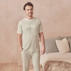 Men's Striped Ribbed Pajama Pants 8 Men's Striped Ribbed Pajama Pants -Baby Clothing Shop SAGEMATCHINGFAMILYRIBBED PAPA 034 58b11c78 1261 4477 a036 490dc6e0a76d