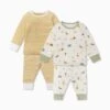 Safari Pajama Set 2 Pack 1 Safari Pajama Set 2 Pack -Baby Clothing Shop Safari Pyjamas 2 Pack