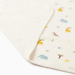 Safari Signature Baby Blanket -Baby Clothing Shop Safari Signature Baby Blanket Fabric