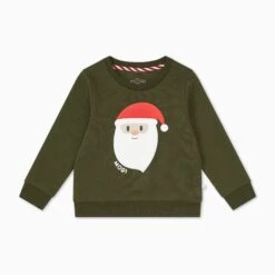 Kids Christmas Sweater -Baby Clothing Shop SantaSweatshirt 2 3y A