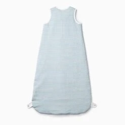 Sea Stripe Ribbed Front Opening Sleep Sack 1.5 TOG -Baby Clothing Shop SeaStripeRibbedFrontOpeningSleepingBag1.5TOG 6 24 BK