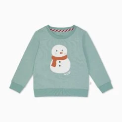 Snowman Sweater -Baby Clothing Shop SnowmanSweatshirt 2 3 FRONT