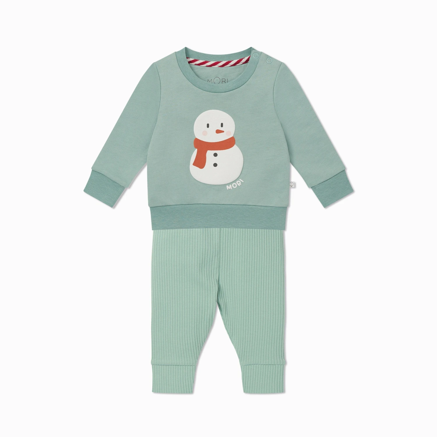 Snowman Sweater & Ribbed Leggings Outfit 3 Snowman Sweater & Ribbed Leggings Outfit