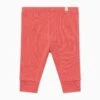 Coral Ribbed Leggings -Baby Clothing Shop Spiced Coral Ribbed Leggings