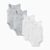 Sleeveless Tank Bodysuit 4 Pack -Baby Clothing Shop Summer Set Sleeveless Bodysuit 4 Pack