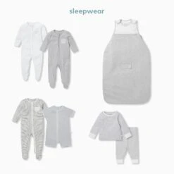 Supreme Set 28 Supreme Set -Baby Clothing Shop Supreme Set Sleepwear grey NewSummer0.5TOG