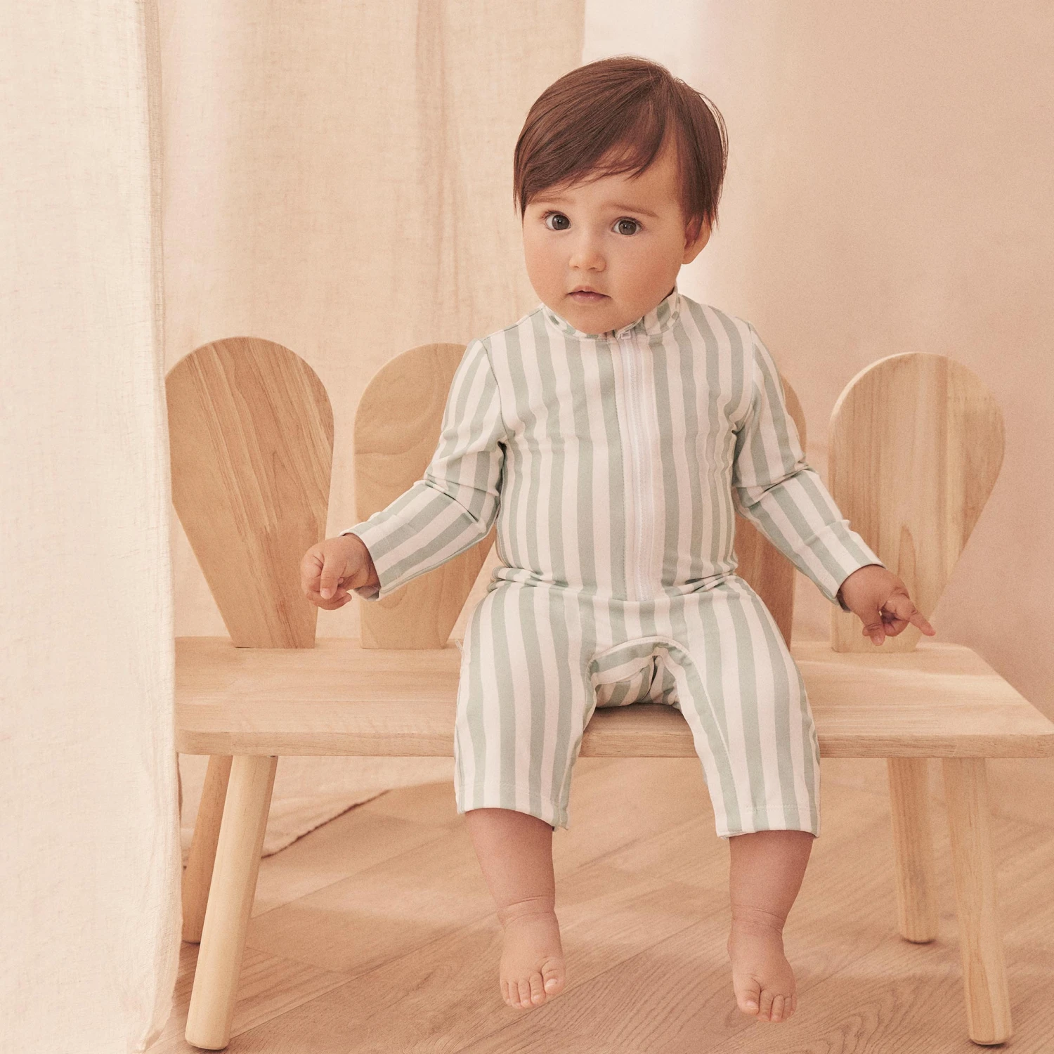 Surf Stripe One Piece Rashguard 6 Surf Stripe One Piece Rashguard - Image 4