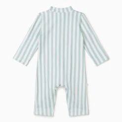 Surf Stripe One Piece Rashguard 8 Surf Stripe One Piece Rashguard -Baby Clothing Shop SurfStripeSunSafeSuit BK