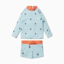 Rashguard & Swim Trunks