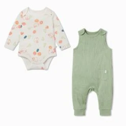 The Very Hungry Caterpillar Print Bodysuit & Romper Outfit
