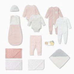 Baby Starter Set -Baby Clothing Shop US 0.5 starter set June23 blush NB Batch2