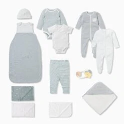 Baby Starter Set -Baby Clothing Shop US 1.5 starter set June23 blue 3 6m Batch2